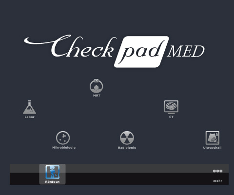 Icon-Design für das Checkpad Med, der digitalen Krankenakte auf dem iPad.